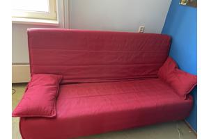 Tweepersoons slaapbank met hoes