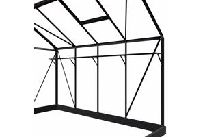 Tuinkas Mary II zwart VG 3mm