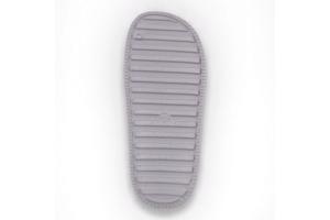 Heren slippers effen grijs 41