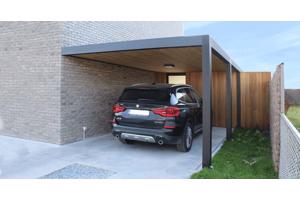 Strak tuinhuis MALUWI -Aluminium in diverse standaard maten