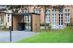 Strak tuinhuis MALUWI -Aluminium in diverse standaard maten