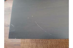 Ikea Lack salontafel zwart/bruin