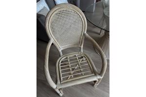 Vintage eethoek met 3 stoelen John Mcguire