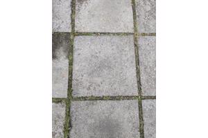 Grijze betontegels voor in de tuin!