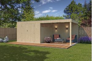 NIEUW Modern tuinhuis 8312EXT300