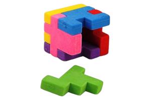 3x gum kubus puzzel 3x3cm