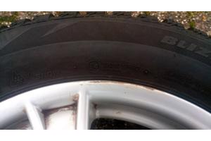 Lichtmetalen 16 inch velgen met oude winterbanden