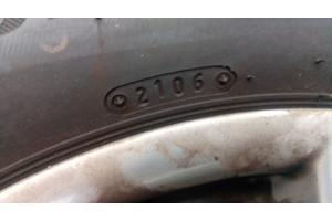 Lichtmetalen 16 inch velgen met oude winterbanden