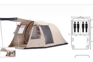 Katoenen 4 persoonstent