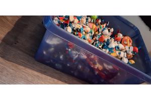 Enorme Smurfen verzameling huisjes, molens en veel meer