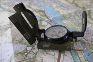 Militair Kompas met lens
