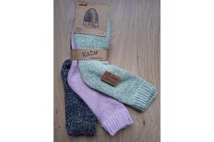 3 Paar Dikke Alpaka Wollen Sokken Maat 35-38