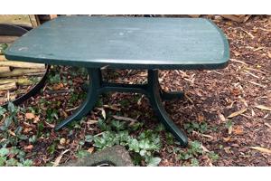 Hartman tuinset. Tafel + 4 stoelen