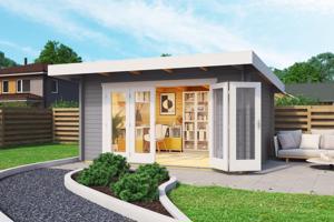 Blokhut Sussex 1 + Bifold Door 2600X1957