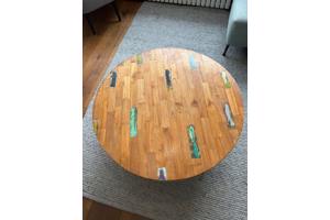 dBhodi salontafel hout rond 100cm