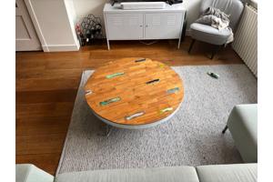 dBhodi salontafel hout rond 100cm