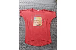 Glo-story t-shirt 1995 rood glamour glitter one size