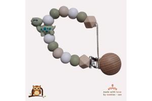 nr 22 noekies Speenkoord Dino stekel khaki