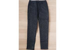 Drole de Copine stretchy zachte sterren broek zwart S