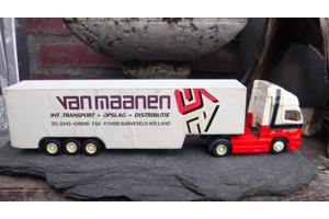 Leuke model truck van van Maanen