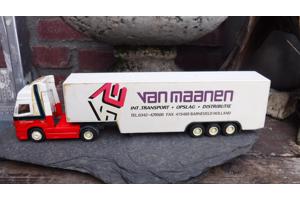 Leuke model truck van van Maanen