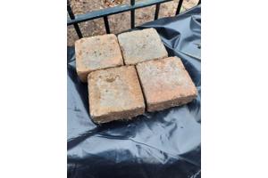 17 m2 Betonklinkers 10 x 10