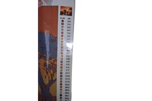 nr 61 Diamond painting olifanten 50x40cm (vierkant)