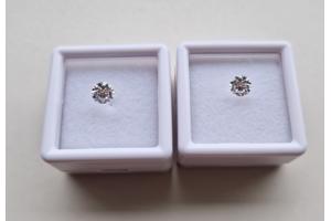 Moissanite 2x 0.5ct 5.0mm