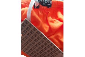 Playsuit offshoulder oranje XL