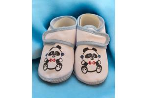 Junior Joy Babyschoenen blauw Met Panda