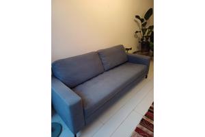 nette ruime bank , denimblauw, gratis afhalen