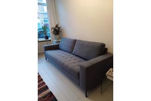 nette ruime bank , denimblauw, gratis afhalen