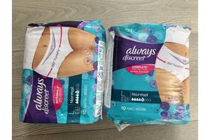 Two New Postpartum pads