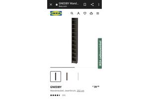 2 Cd- / dvd- / videoband-kastjes IKEA