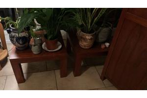 kersen houten dressoir kast en tafels