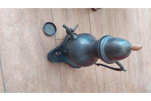 Tinnen koffiekan leuk toch