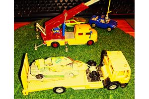 Siku mercedes benz "rund hauber "wreck truck 1