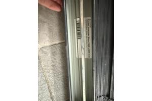 Zwarte houten lamellen