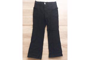 Stretchy zwarte cargo broek XL