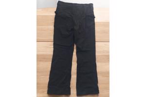 Stretchy zwarte cargo broek XL