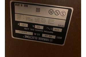 Orgel Yamaha Electone