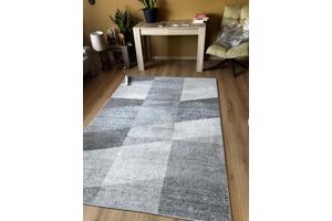 Vloerkleed licht blauw grijs