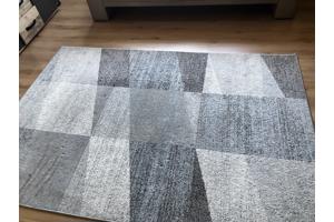 Vloerkleed licht blauw grijs