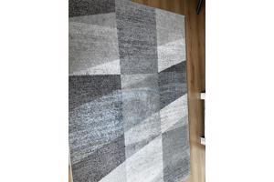 Vloerkleed licht blauw grijs