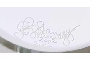 Swarovski Vaas 15 rode rozen met doos, certificaat, spiegel