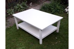 Witte salontafel met onderblad,, Ikea