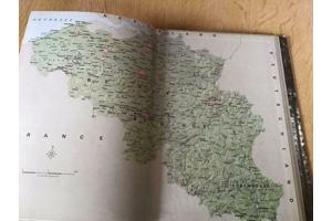 Boek van belgië &; luxemburg, prachtig exemplaar om kennis o