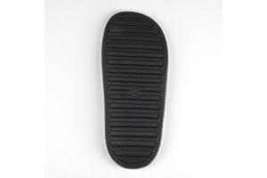 Slippers effen zwart 41