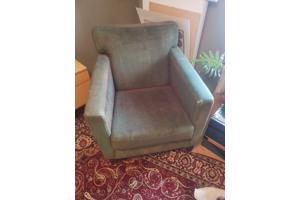 Groene fauteuil