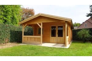 NIEUW goedkooptuinhuis 4x4+3